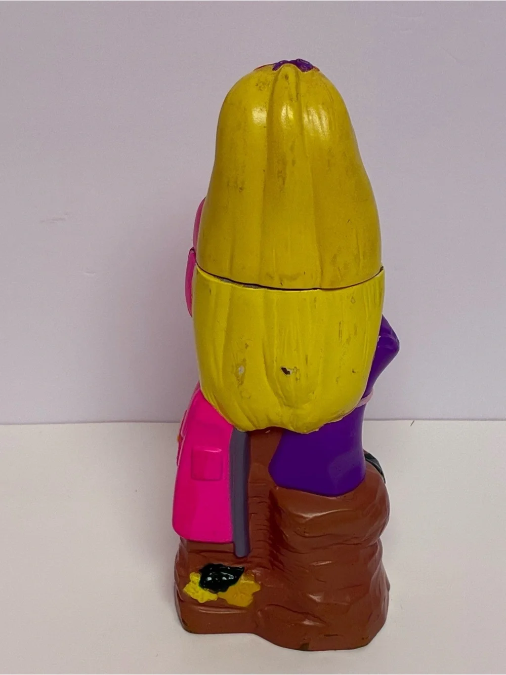 Barbie Camp Bottle Plastic Bubble Bath 9in Bottle (Empty) Mattel Vintage